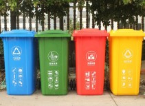 重庆塑料垃圾桶厂家直销100升、120升、240升塑料垃圾桶